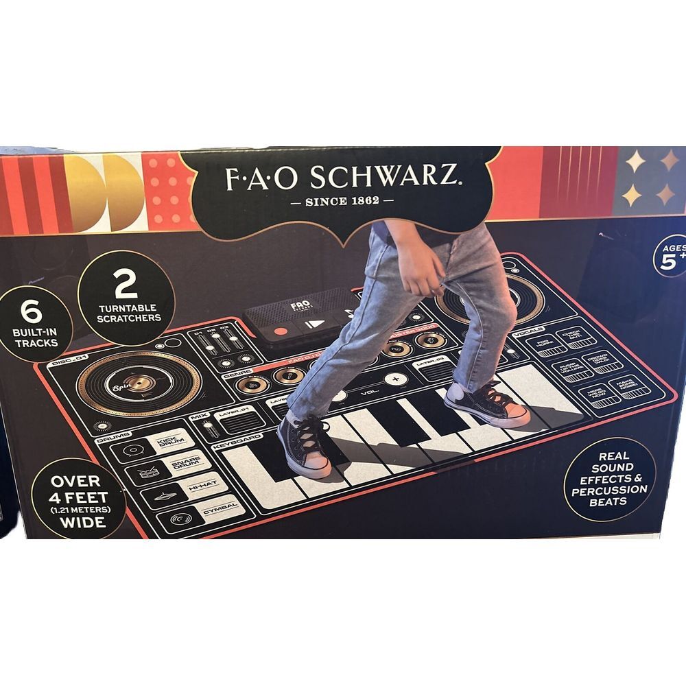 FAO ‎ Schwarz Dj Mixer Mat Rythm & Dance Game